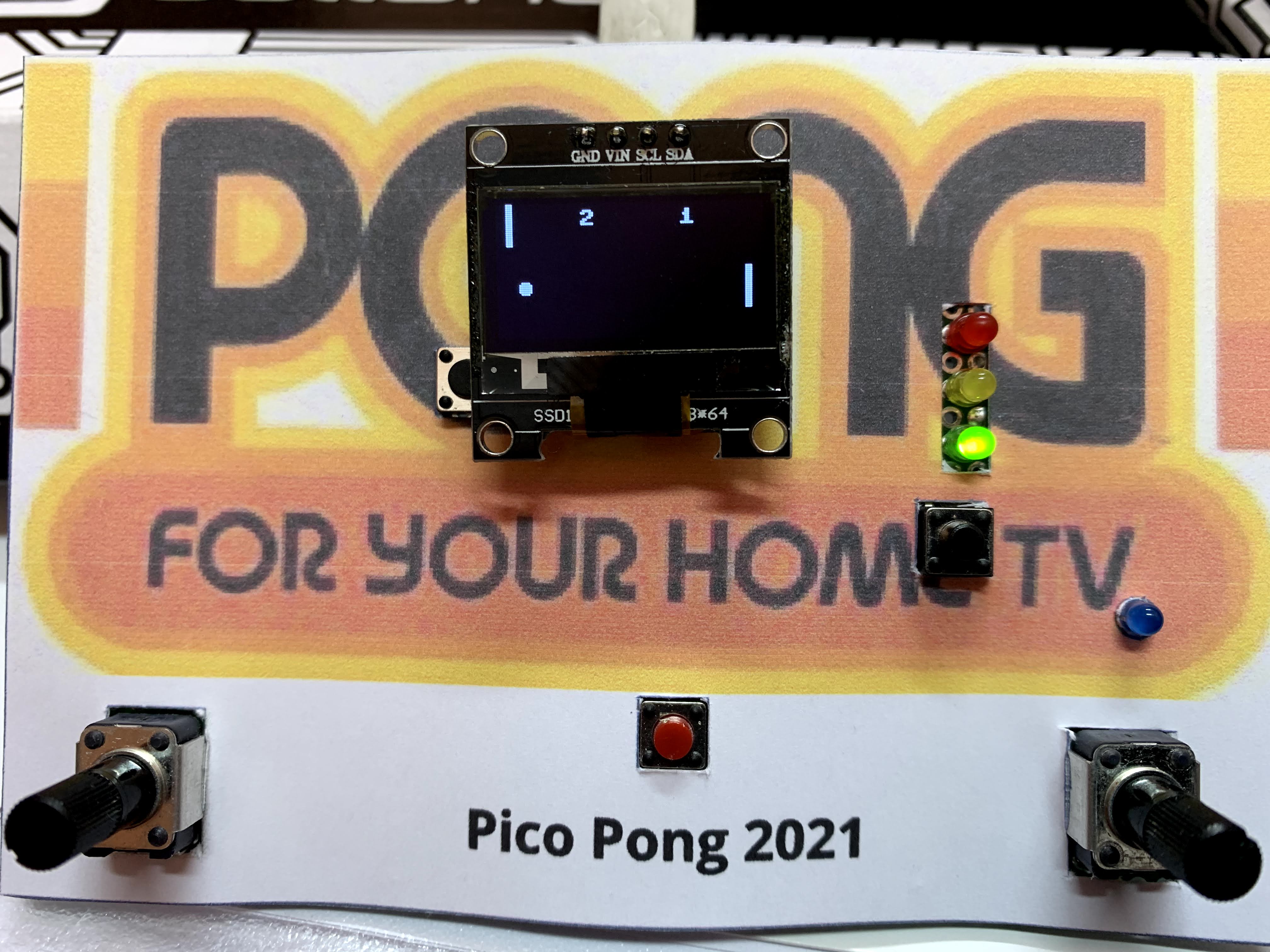 Projekt Pico Pong 2021